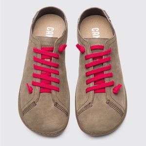 Camper Peu Nubuck Leather Pull-On Sneakers